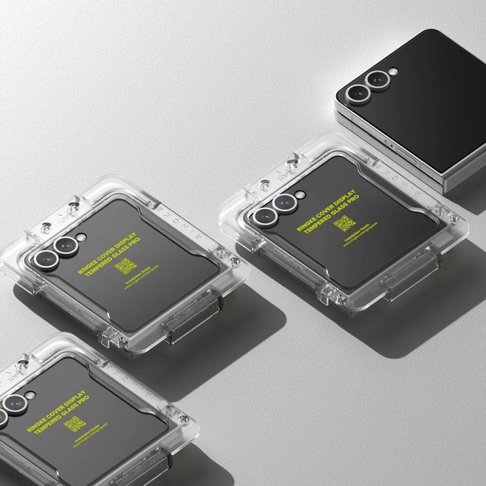 Ringke Cover Display Easy Slide Tempered Glass 2-pack for Samsung Galaxy Z Flip 7 - Transparent