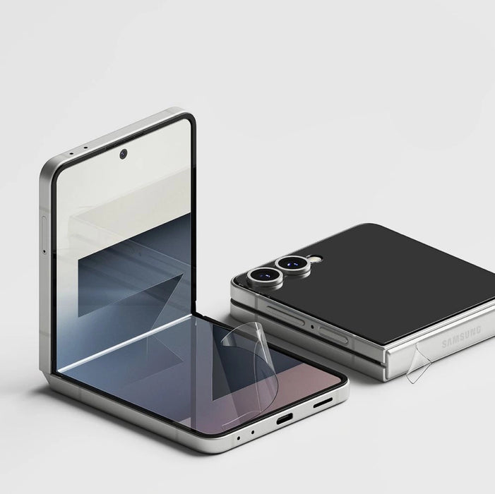 Ringke Protector Pro 3-in-1 Protective Set for Samsung Galaxy Z Flip 7 - Transparent