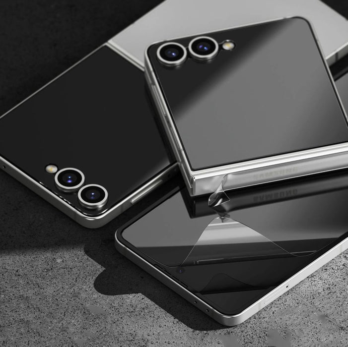 Ringke Protector Pro 3-in-1 Protective Set for Samsung Galaxy Z Flip 7 - Transparent