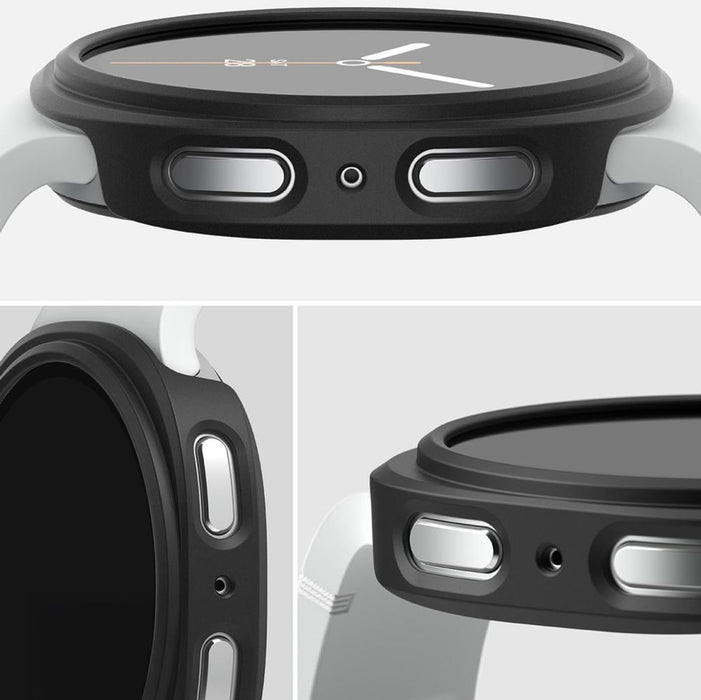 Ringke Slim 2-pack Case for Samsung Galaxy Watch 8 44mm - Transparent-Matte Black