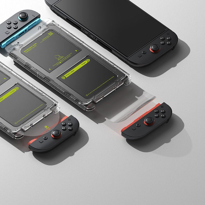 Ringke Easy Slide 2-pack Tempered Glass for Nintendo Switch 2 - Transparent