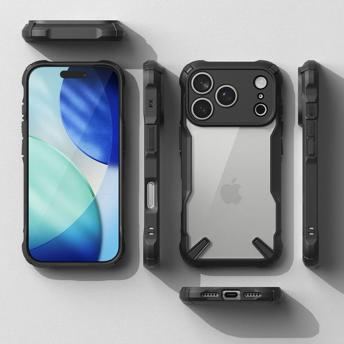 Ringke Fusion X Case for iPhone 17 Pro Max - Black