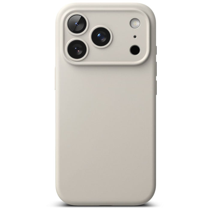 Ringke Silicone Magnetic MagSafe Case for iPhone 17 Pro - Beige