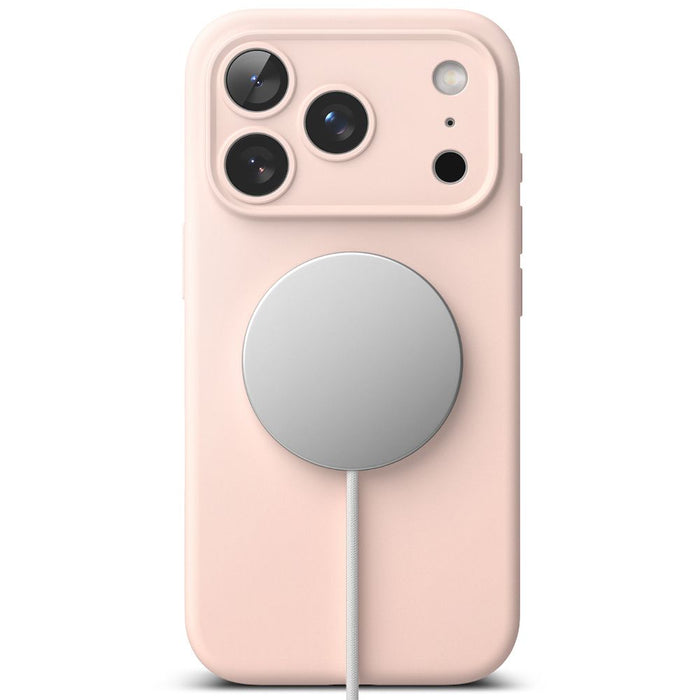 Ringke Silicone Magnetic MagSafe Case for iPhone 17 Pro - Pink