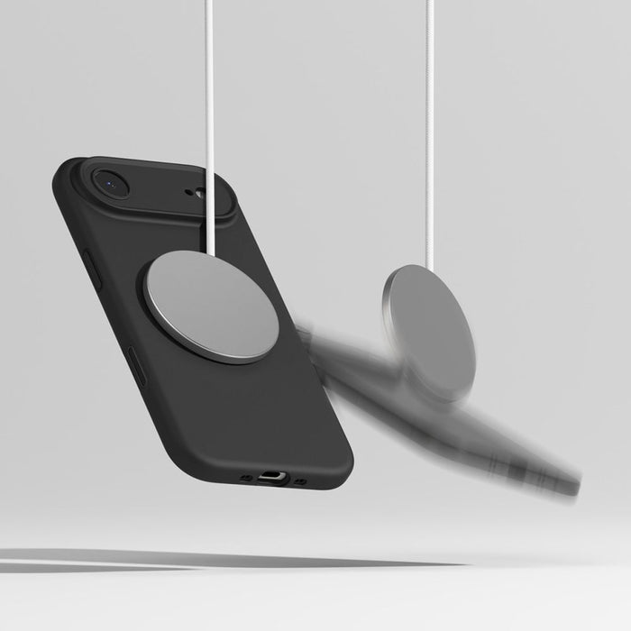 Ringke Silicone Magnetic MagSafe Case for iPhone 17 Air - Black