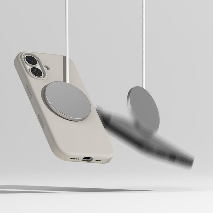 Ringke Silicone Magnetic MagSafe Case for iPhone 17 - Beige