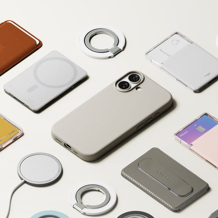 Ringke Silicone Magnetic MagSafe Case for iPhone 17 - Beige