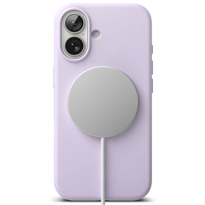 Ringke Silicone Magnetic MagSafe Case for iPhone 17 - Purple