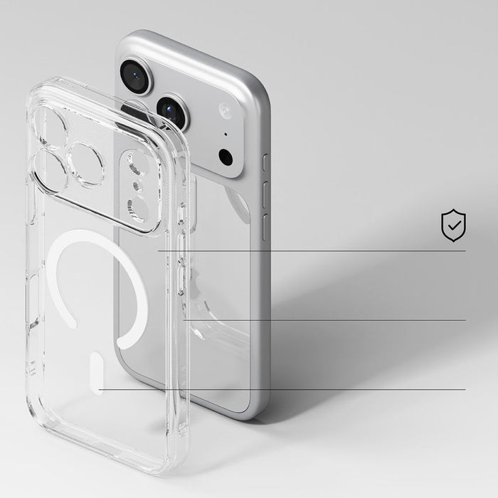 Ringke Fusion Magnetic MagSafe Case for iPhone 17 Pro - Clear