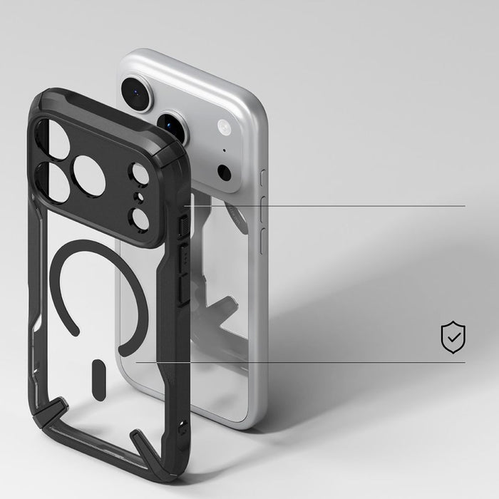 Ringke Fusion X Magnetic MagSafe Case for iPhone 17 Pro - Black