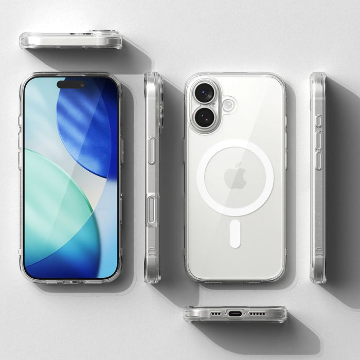 Ringke Fusion Magnetic MagSafe Case for iPhone 17 - Clear