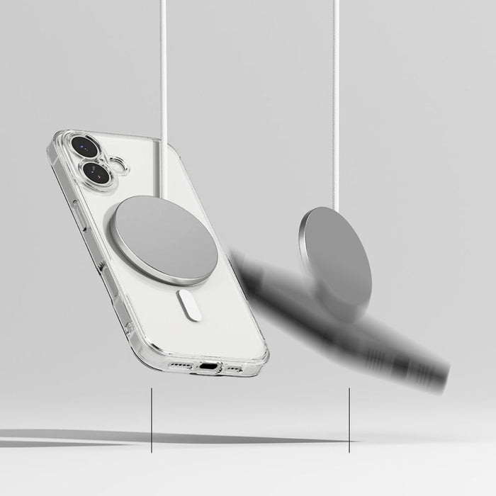 Ringke Fusion Magnetic MagSafe Case for iPhone 17 - Clear