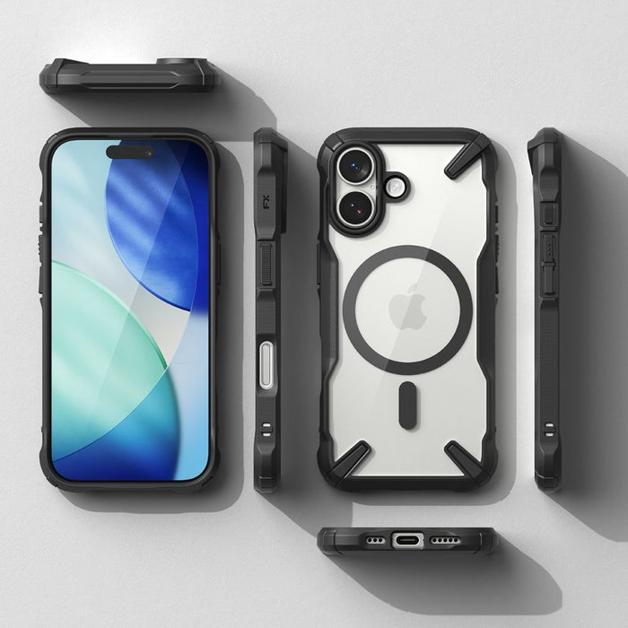Ringke Fusion X Magnetic MagSafe Case for iPhone 17 - Black