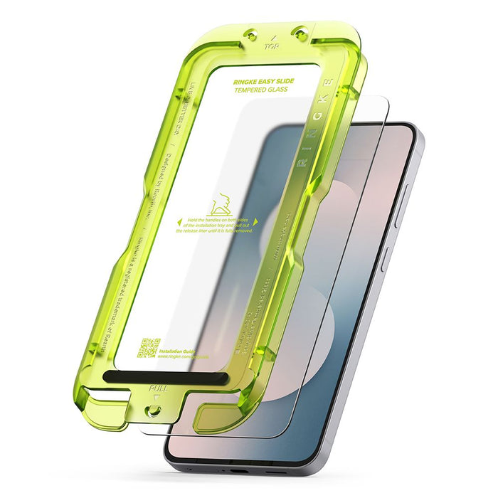 Ringke Easy Slide Tempered Glass 2-Pack for Samsung Galaxy S25 FE