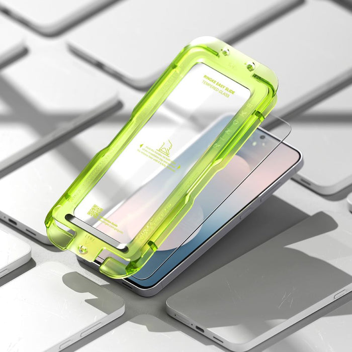 Ringke Easy Slide Tempered Glass 2-Pack for Samsung Galaxy S25 FE