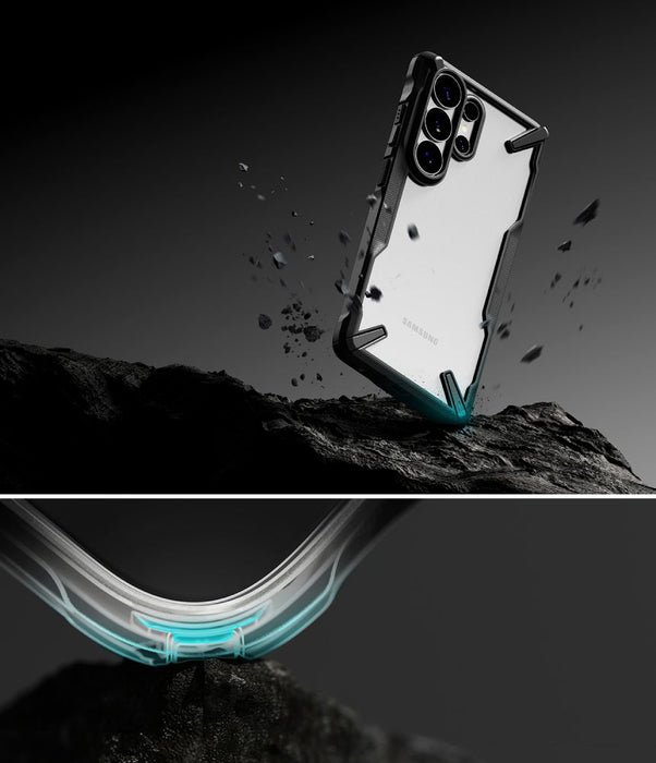 Ringke Fusion X Case for Samsung Galaxy S26 Ultra - Clear Black