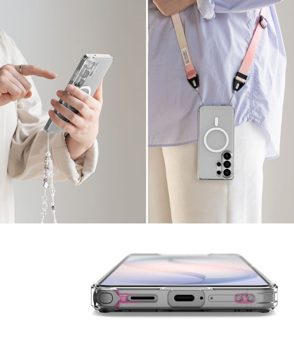 Ringke Fusion Magnetic MagSafe Case for Samsung Galaxy S26 Ultra - Clear