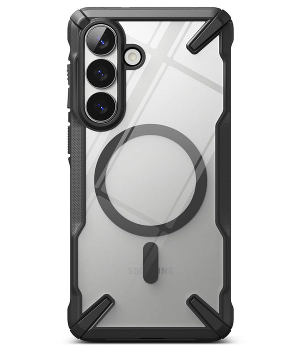 Ringke Fusion X Magnetic MagSafe Case for Samsung Galaxy S26+ - Clear Black