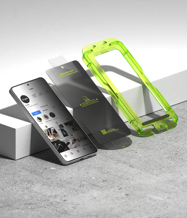 Ringke Easy Slide Privacy 2-Pack Tempered Glass for Samsung Galaxy S26+