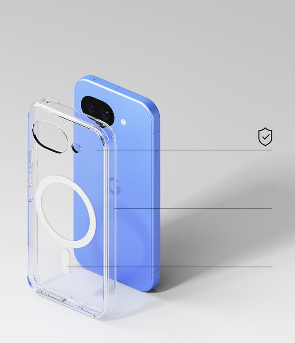 Ringke Fusion Magnetic MagSafe Case for Google Pixel 10A - Clear