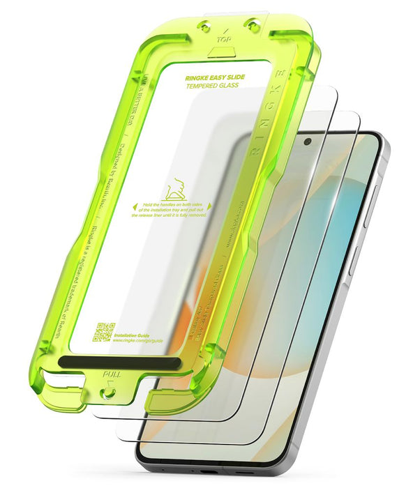 Ringke Easy Slide 2-pack Tempered Glass for Samsung Galaxy A57 5G