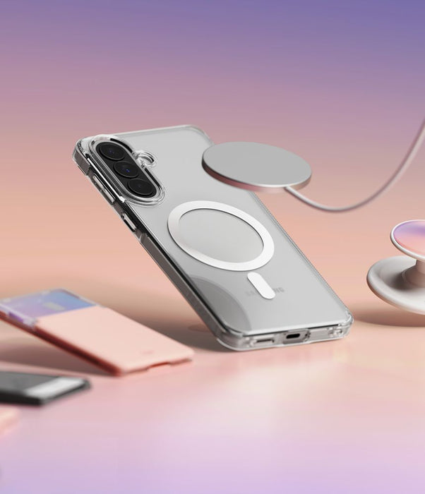 Ringke Fusion Magnetic MagSafe Case for Samsung Galaxy A57 5G - Transparent