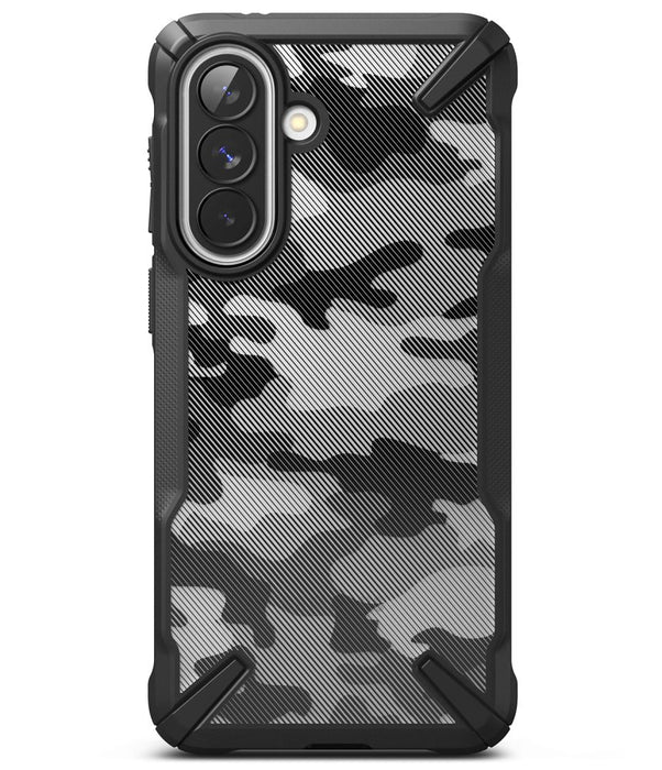 Ringke Fusion X Case for Samsung Galaxy A57 5G - Black and Gray