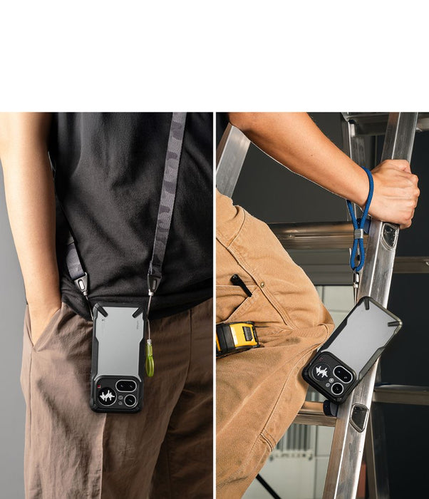 Ringke Fusion X case for Nothing Phone 4A Pro - transparent and black