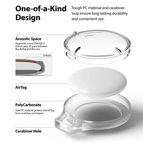 Ringke AirTag Case Slim Clear
