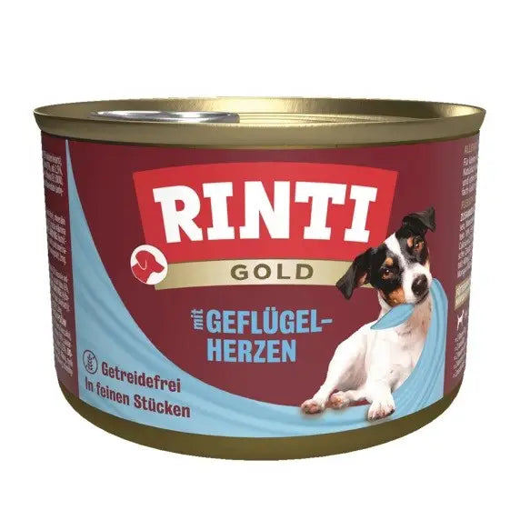 RINTI Gold Poultry hearts - wet dog food - 185g - Wet foodDLP-KAM<<<For the dogDLP<<<ActionPL