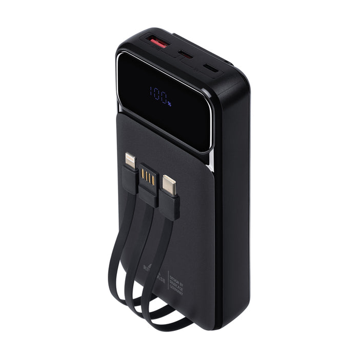 EXTERNAL BATTERY RIVACASE VA2221 20000 mAh 22.5W Black