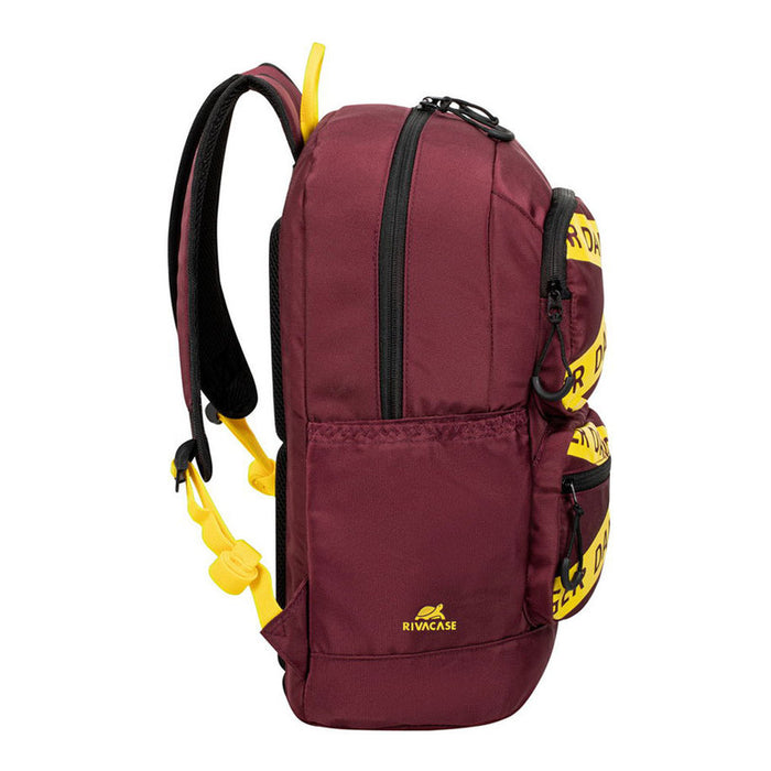 RIVACASE BACKPACK 13.3" 5421 BURGUNDY RED