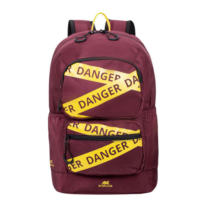 RIVACASE BACKPACK 13.3" 5421 BURGUNDY RED