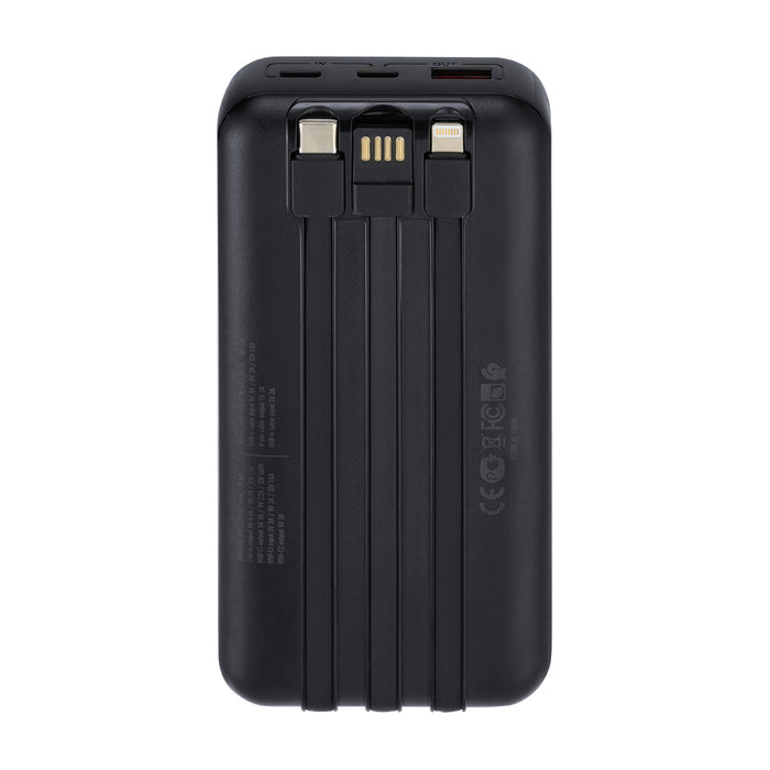 EXTERNAL BATTERY RIVACASE VA2221 20000 mAh 22.5W Black
