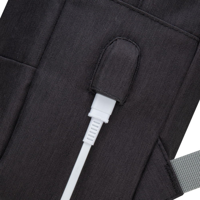 Rivacase 7562 39.6 cm (15.6") Backpack Black, Grey