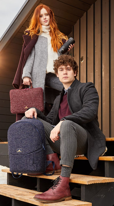 Rivacase 7913 35.6 cm (14") Sleeve case Burgundy