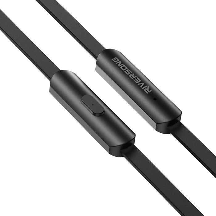 Stereo headphones RIVERSONG SPIRIT T+ TYPE-C BK