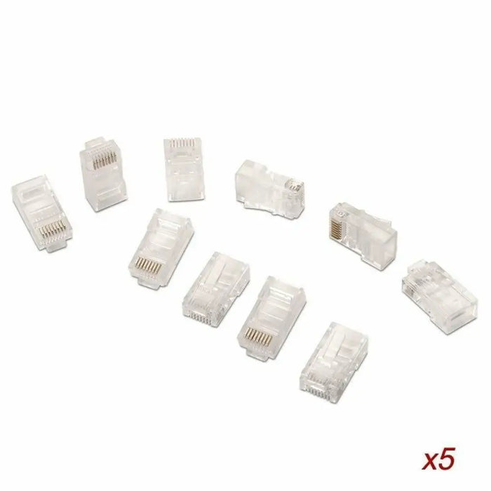 RJ45 Connector Aisens A138-0291 Transparent - Компютър Кабели и адаптери<<<Компютри| Електроника<<<BigBuy&&&Мрежови