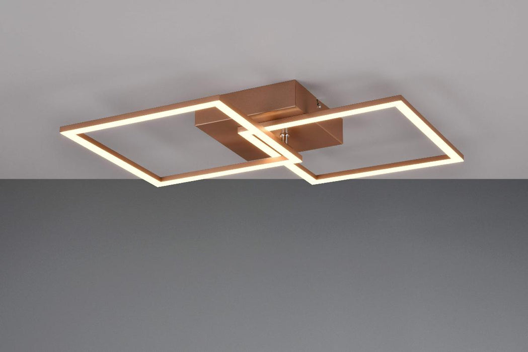 LED CEILING TRAIL 20W METAL COFFEE RL