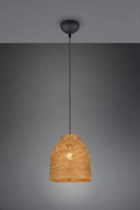 PENDANT JOELINE 1XE27 RL BLACK MAT