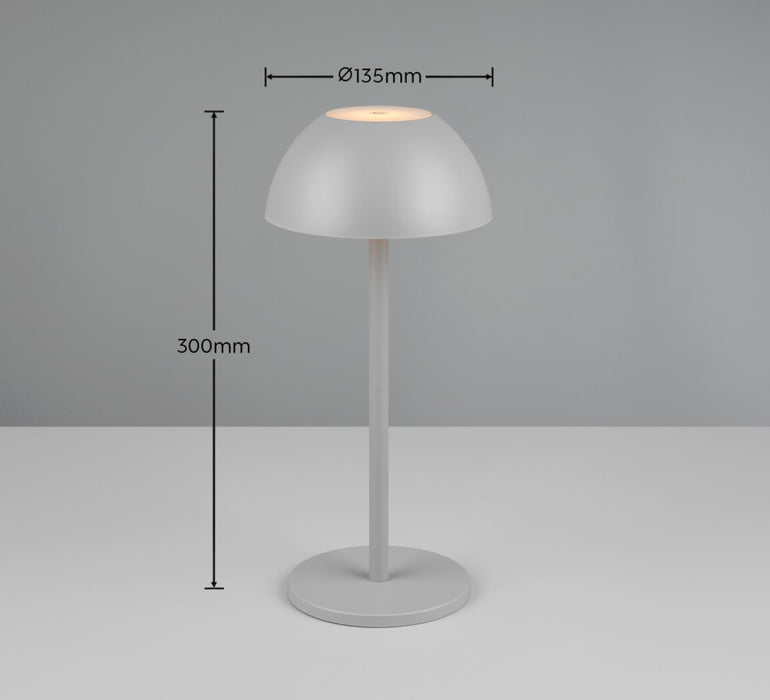 LED TABLE LAMP RICARDO 1.7W GRAY
