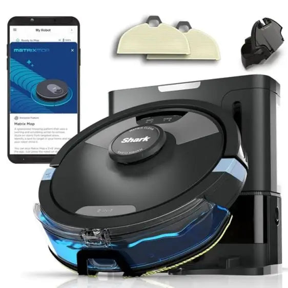 Robot Vacuum Cleaner and Mop Shark Matrix Plus 2-in-1 RV2620WAEU - Прахосмукачки робот<<<Прахосмукачки<<<Малки