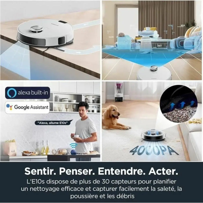 Robot Vacuum Cleaner Eureka E10S - Почистване Прахосмукачки И Гладене<<<Дом Градина<<<BigBuy&&&Прахосмукачки и