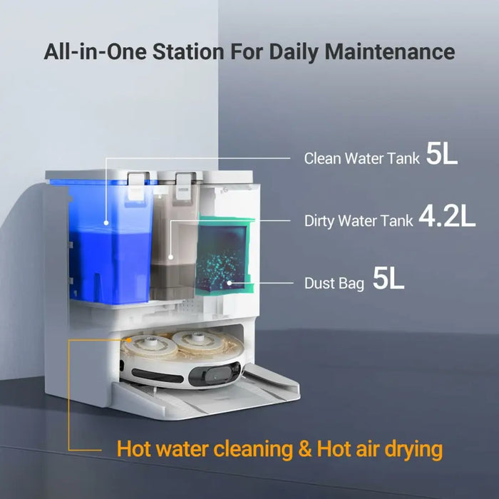 Robot Vacuum Cleaner Ezviz 5200 mAh - Почистване Прахосмукачки И Гладене<<<Дом Градина<<<BigBuy&&&Прахосмукачки и