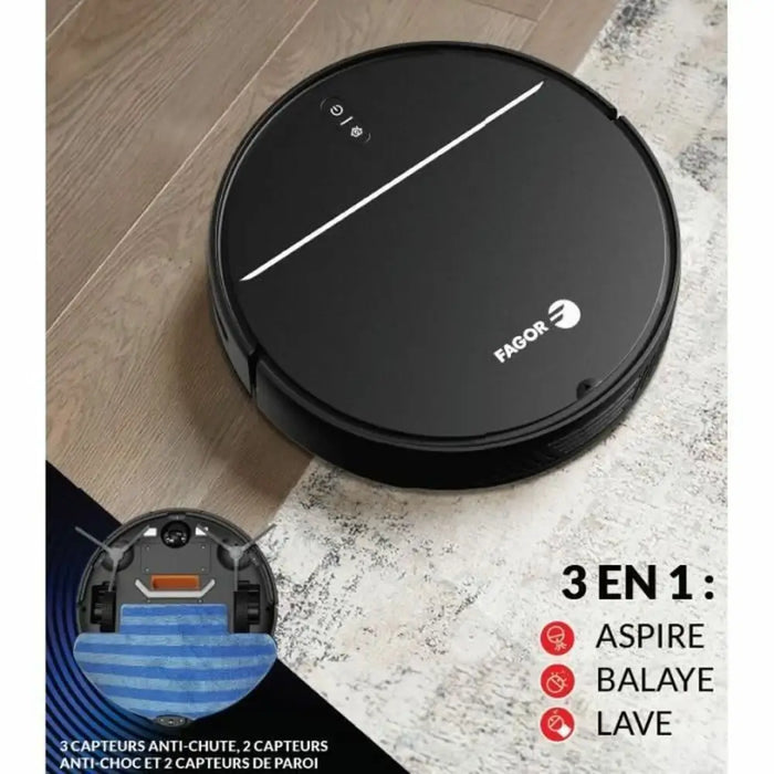 Robot Vacuum Cleaner Fagor FGR200 - Почистване Прахосмукачки И Гладене<<<Дом Градина<<<BigBuy&&&Прахосмукачки и