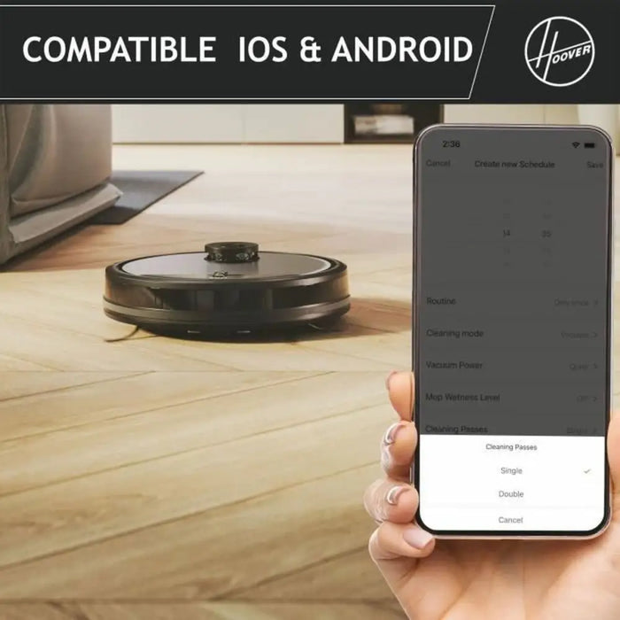 Robot Vacuum Cleaner Hoover HG5 - Почистване Прахосмукачки И Гладене<<<Дом Градина<<<BigBuy&&&Прахосмукачки и