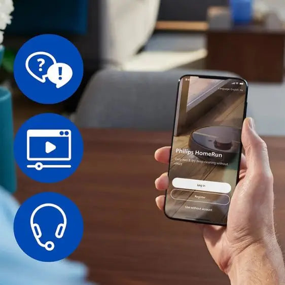 Robot vacuum cleaner PHILIPS XU5000/10 - Прахосмукачки робот<<<Прахосмукачки<<<Малки