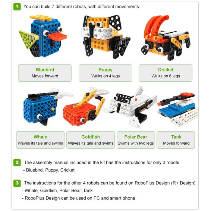 Robotics kit Robotis PLAY 600 PETs - Роботика<<<Електроника и роботика<<<ValiAPI&&&Роботика и кибер-физични