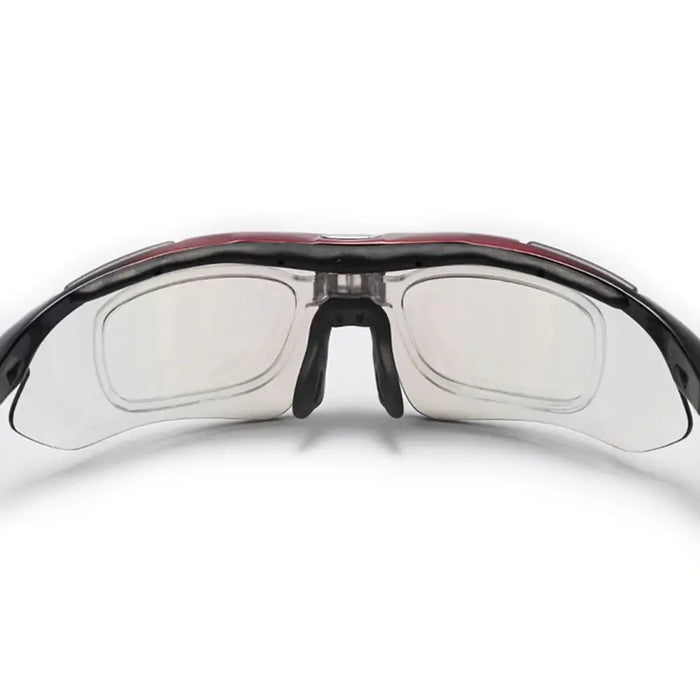 Rockbros 10001 polarizing cycling glasses - black and red - Sport products<<<HurtelXML