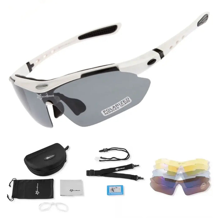 Rockbros 10002 polarizing cycling glasses - white - Sport products<<<HurtelXML